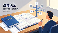 建站误区：目标模糊，定位不清，盲目搭建网站。