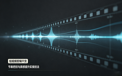短视频剪辑干货：节奏把控与质感提升实操技法